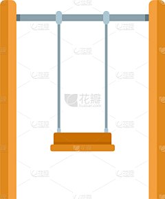 儿童,扁平化设计,计算机图标,可爱的,阴影,童年,动作,进行中,女孩,摇摆