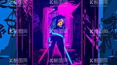 阿卡丽  - 源文件下载【酷图网】手机动漫,壁纸,阿卡丽,壁纸桌面,风景图片,设计,