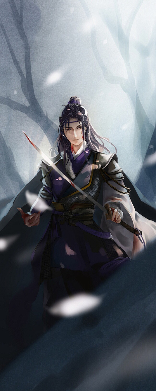 古风手绘插画 魔道祖师