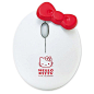 日本直送 hello kitty 限量版 无限鼠标 白色小蝴蝶