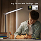 TaoTronics LED Desk Lamp, Eye-caring Table Lamps, Dimmable Office Lamp with USB Charging Port, 5 Lighting Modes with 7 Brightness Levels, Touch Control, White, 12W, Philips EnabLED Licensing Program - - Amazon.com