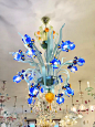 鸢尾花murano chandelier