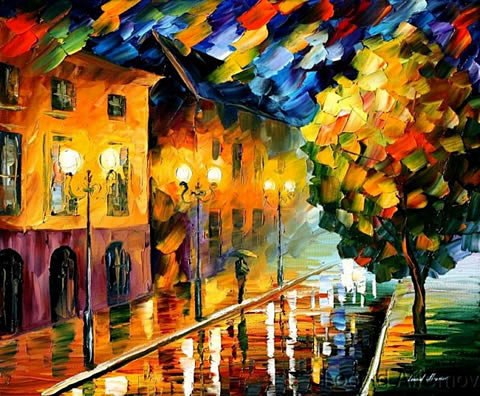 Leonid Afremov 油画系列