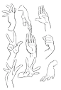 【骨架】手臂与手掌的结构画法(8P)｜电绘狂教程第22回