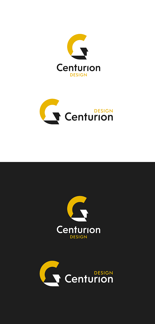 Centurion的标志设计 设计圈 展...