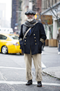 最时髦老爷爷Doug Bihlmaier型格街拍：演绎复古军装风格Look，又酷又个性！