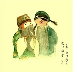 醉人的典雅之美（Q版昆曲插画）