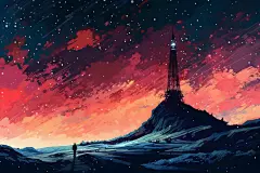 viglomir_minimalistic_picture_of_a_lonely_alien_tower_in_a_alie_4b60a721-9932-41e8-9eb9-35fa1be0ab91