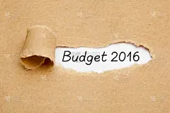 2016年预算撕纸概念