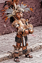 Aztec boy dancer taken in the jardin in San Miguel de Allende by Javier Barras