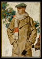绝代经典插画大师：莱延德克尔J.C. Leyendecker全集分享学习
