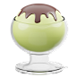 Avocado Ice Cream Bowl