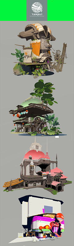 UNICORN_B采集到铺色
