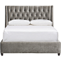 Amelia Bed, Brussels Charcoal