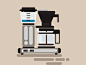 Cute coffee gif by Steffen Lyhne.