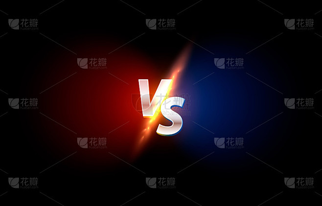 对游戏封面，旗帜运动vs，团队概念。