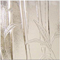 Sheet - CLEAR BAMBOO TEXTURE Transparent Stained Glass Supply