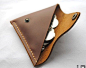 handmade leather wallet  change wallet coin purse on Etsy, $13.00