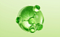 Green Liquid Bubbles :: Behance