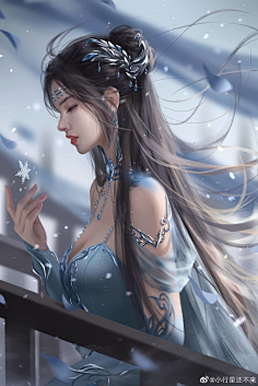 comliangxing(粱星)作品cg性感黑色礼服美女动漫图片2潘潘panpanii