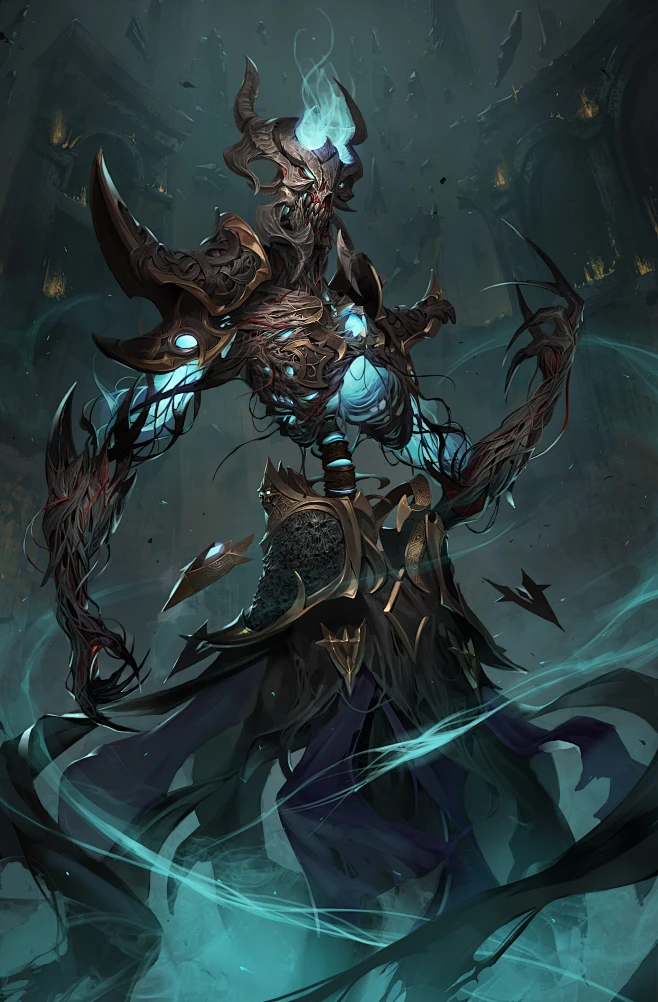 monster concept design-花瓣网