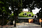 Micro Tropicality, RAD+ar HQ / RAD+ar (Research Artistic Design + architecture) - Exterior Photography, Courtyard, Facade, Door