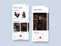 Training Fitness App user interface interaction detail training app home app design fitness app training inspiration minimalist ios ui minialista ui  ux app design ux design ux ui design