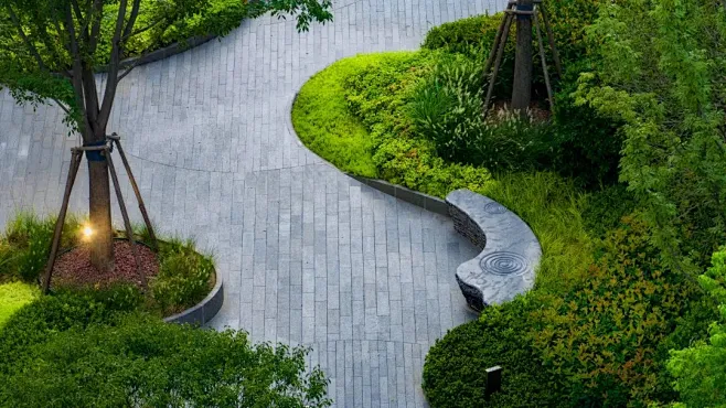郑州兰溪上苑 / 顺景园林_住宅景观_景观案例_园景人-花瓣网