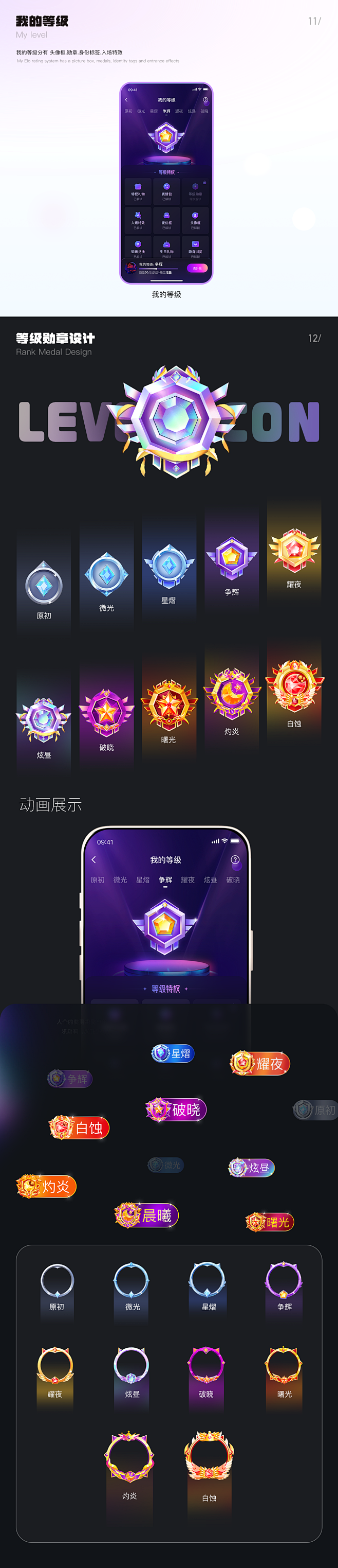 勋章等级勋章