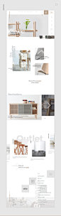 Les Meublés | Free PSD : Les Meublés is a worldwide furniture store based in Italy. Minimalistic style love is deeply focused in they mind that allows them to select only best minimalism style furniture from all over the world.Attention, it’s a free PSD!!