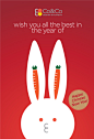 CNY Greeting Card (2011) : Chinese New Year Greeting Card Design for Co&Co to their clients