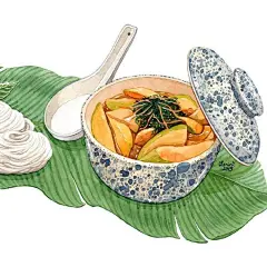 一组水彩零食手绘作品
ins：lerin_illustration ​​​​