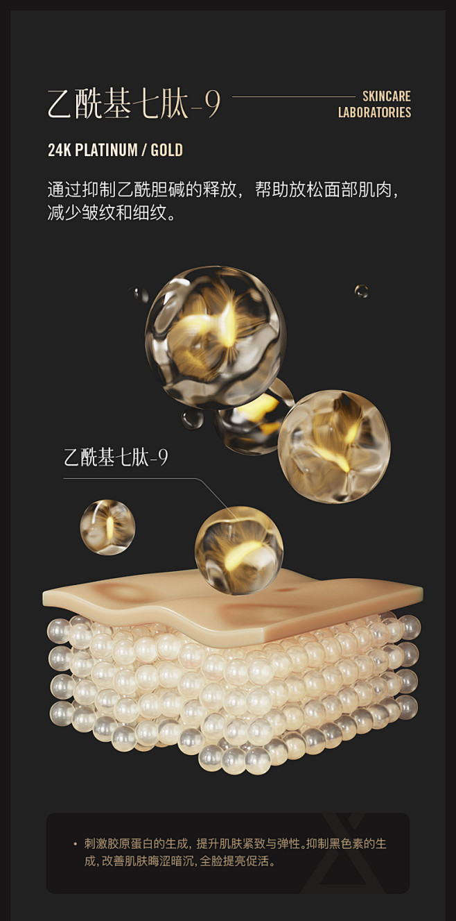 ISOMERS-24k金银面霜高效抗老淡...