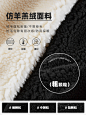 【预】太平鸟男装 冬装仿羊羔毛夹克情侣时尚立领宽松外套茄克-tmall.com天猫