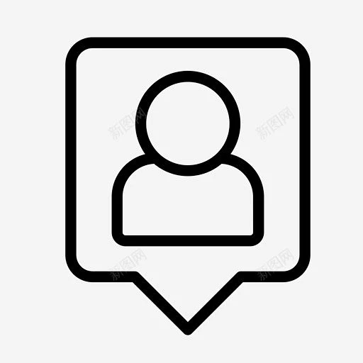 关注者联系人信息图标 设计图片 免费下载 页面网页 平面电商 创意素材-花瓣网