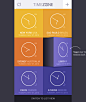 Time Zone App Concept on Behance #多火UI# http://designart.zcool.com.cn/