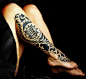 50 Incredible Leg Tattoos | Cuded