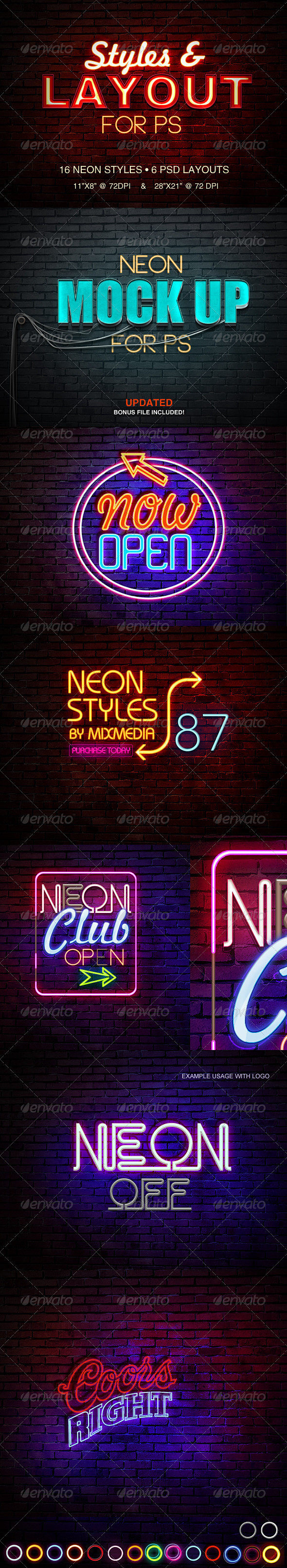 Neon Sign Styles - P...