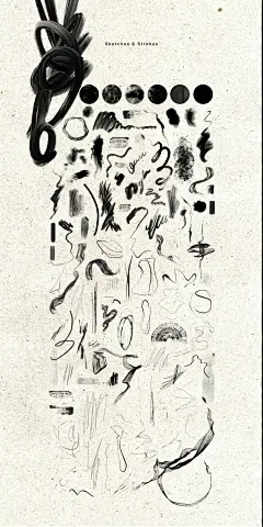 潮流复古怀旧相片胶卷撕纸涂鸦褶皱毛边肌理艺术拼贴png免抠图片下载_颜格视觉
