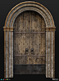 Tower Door, Marc Obiols : I made this asset a while ago to assemble a fantasy scene in UE4 which still's in the WIP folder waiting for some free time to be finished.
All the material used in the assets of the tower are collected in my "SP Smart Mater