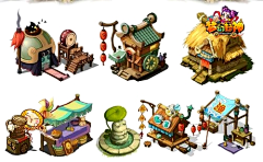 小谢alice采集到中国风ui