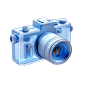 3D相机图标素材
