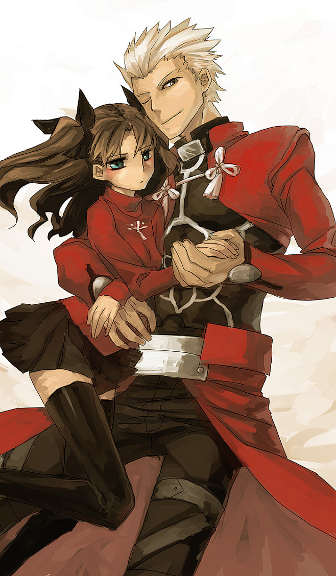 1boy 1girl archer bl...