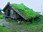 Danish or Anglish sod house, near Arhus