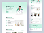 Mental Health - Landing Page webdesign healthy landingpage mentalhealth branding uidesign interface design ui uiux