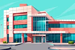 城市医院手绘主题