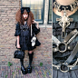 Josine Maaike ️ on Instagram: “I love an old streetsnap of a lolita who carried a panda on a chain Idk why it spoke to me so much, I guess I like well thought out ero…”