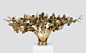Mariposas doradas IV by Manolo Valdés : Marlborough Gallery on artnet