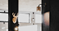 SCONCE C-LIGHT WALL : Birch plywood sconce 