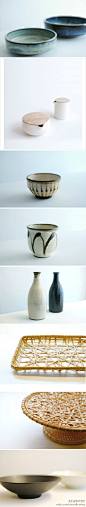 工业设计艺术：【日本京都Sfera手工艺品】Sfera 是日本京都一家设计和生产传统工艺用品的公司，其产品不仅重视传统美学的延续，更强调手工艺所传递出的人文情感。在自然事物中获取设计的灵感，取天然材料制造出有机是产品形态。依靠材料本身的色彩、纹理呈现出朴素美感。VIA:http://t.cn/S42Fa8